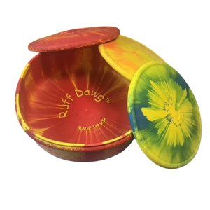 🐷🍄 Ruff Dawg Frisbee And Dog Bowl 🦜🌷